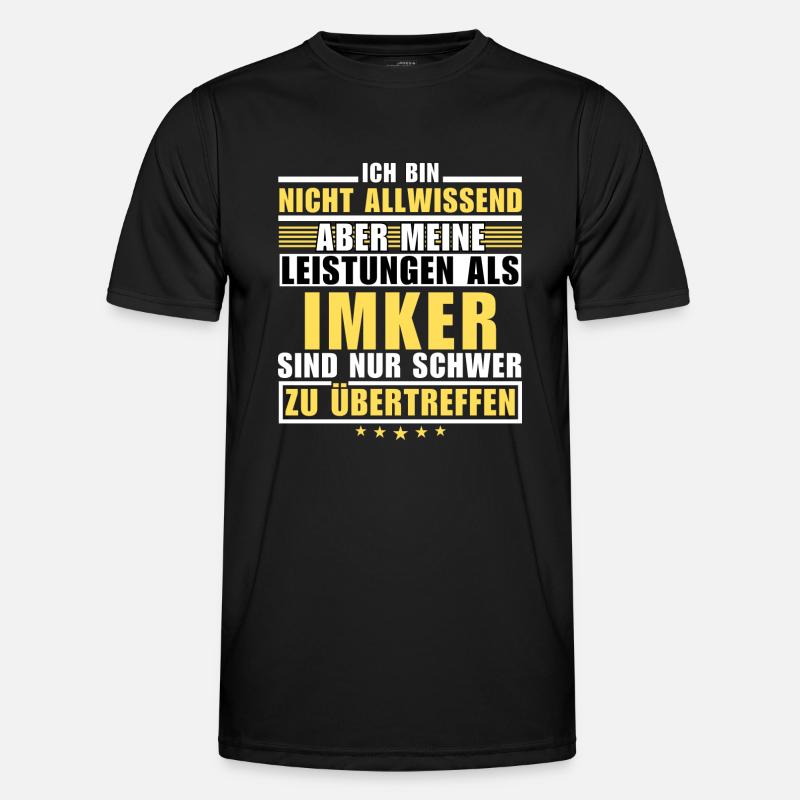 Unsurpassed performance as a beekeeper Men's Functional T-Shirt