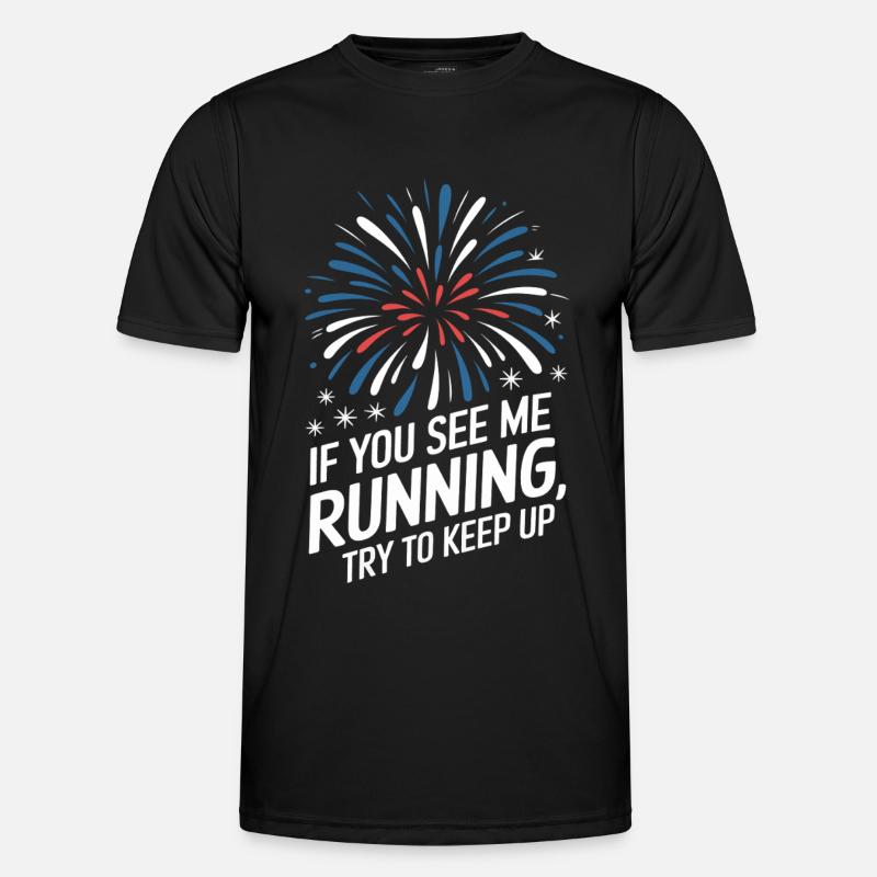 Pyrotechnics Fireworks Pyrotechnics - Men's Functional T-Shirt - black