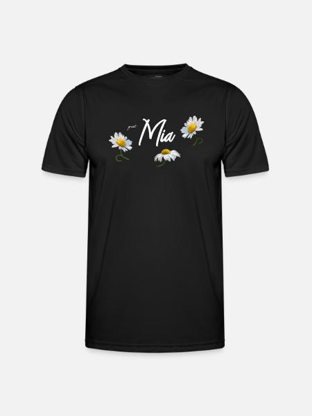 Mia's Birthday Mia - Men's Functional T-Shirt - black