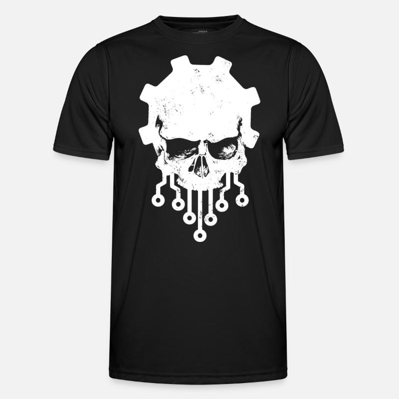 Informatik Computer - Männer Funktions-T-Shirt - Schwarz