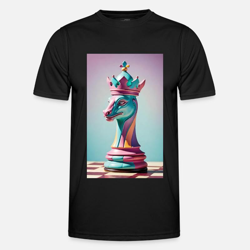 Chess | Chess piece | Chess player - Men's Functional T-Shirt - black