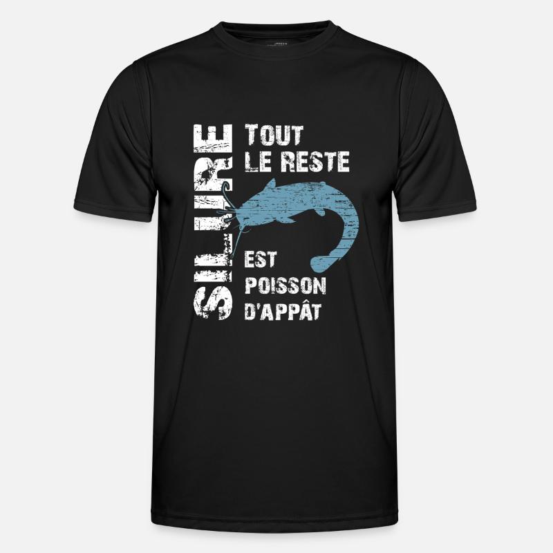 Pêche au silure Tout le reste est poisson d'appât T-shirt sport Homme