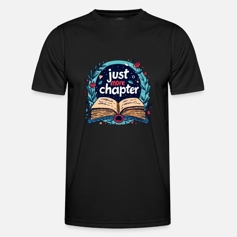 Just More Chapter Männer Funktions-T-Shirt