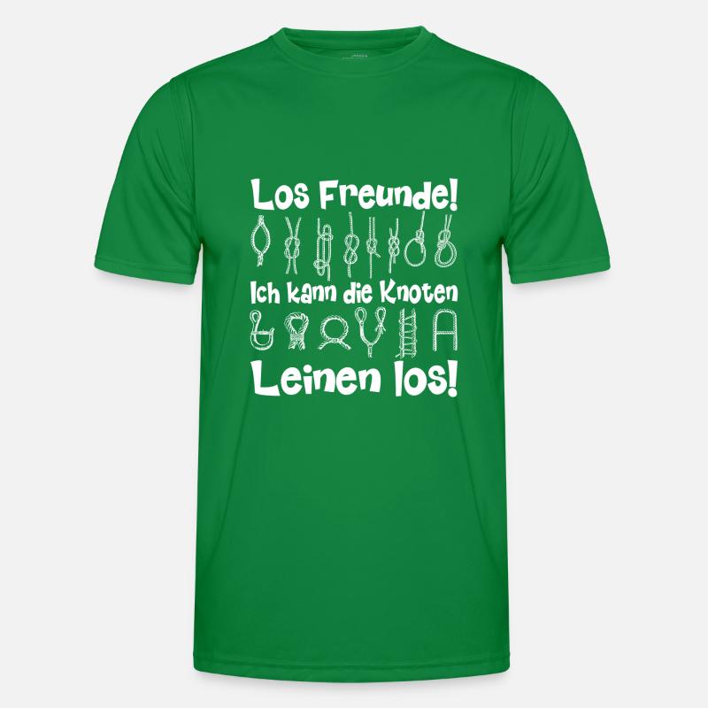 Leinen los! Männer Funktions-T-Shirt