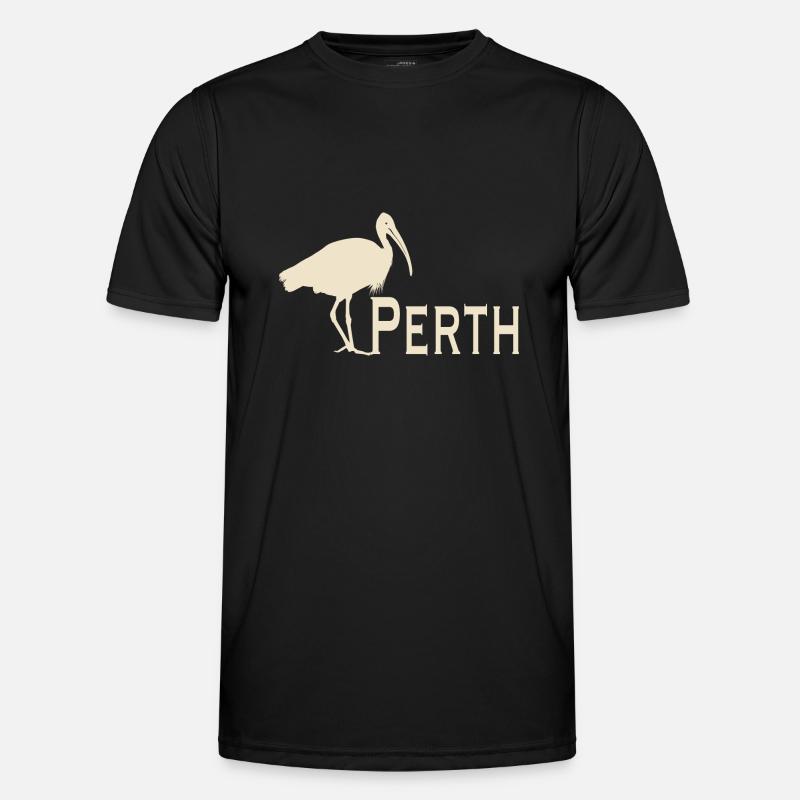 Bin Chicken Perth - Men's Functional T-Shirt - black