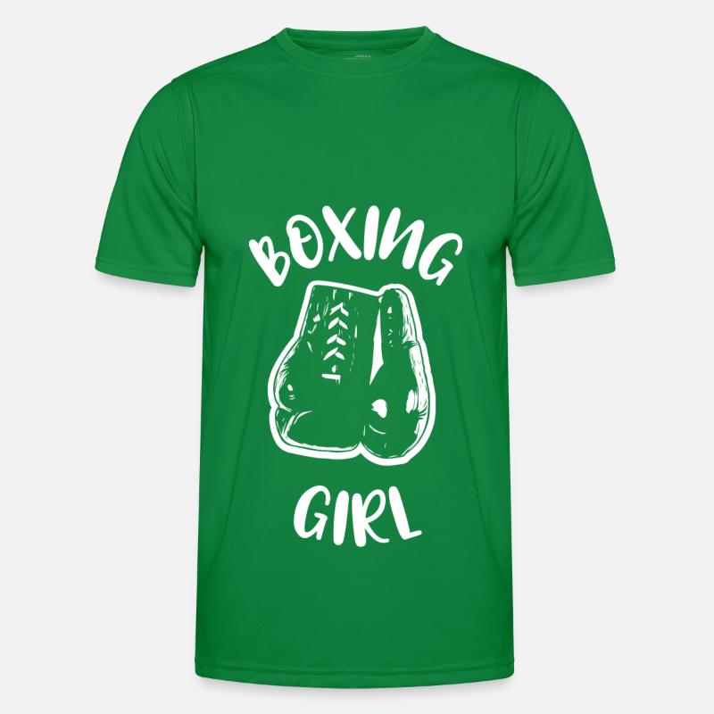 Boxen Boxer Boxerin Boxkampf Boxtraining Männer Funktions-T-Shirt