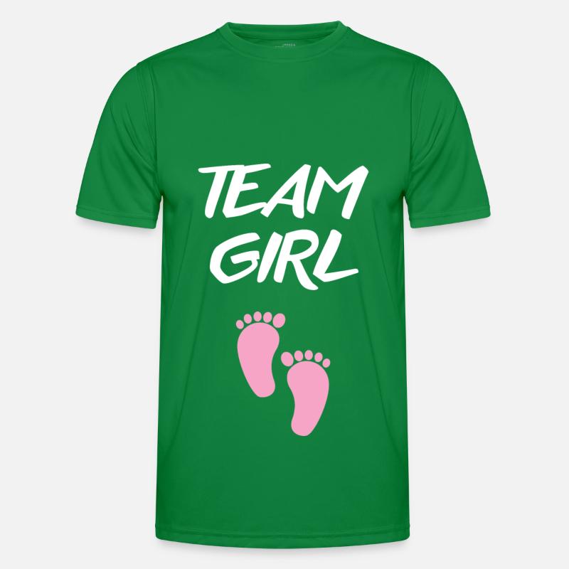 Es wird ein Mädchen! Männer Funktions-T-Shirt