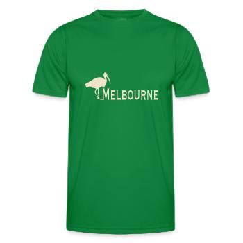 Poulet poubelle Melbourne - T-shirt sport Homme - vert - Devant - AI Model Male 178 dark (178cm)