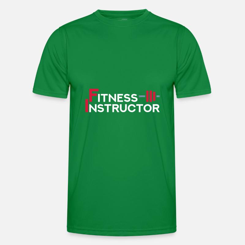 Fitness instructor (Teil einer Hantel) Männer Funktions-T-Shirt