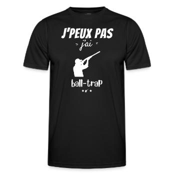 I can't I have ball - Men's Functional T-Shirt - black - Front - AI Model Male 178 dark (178cm)