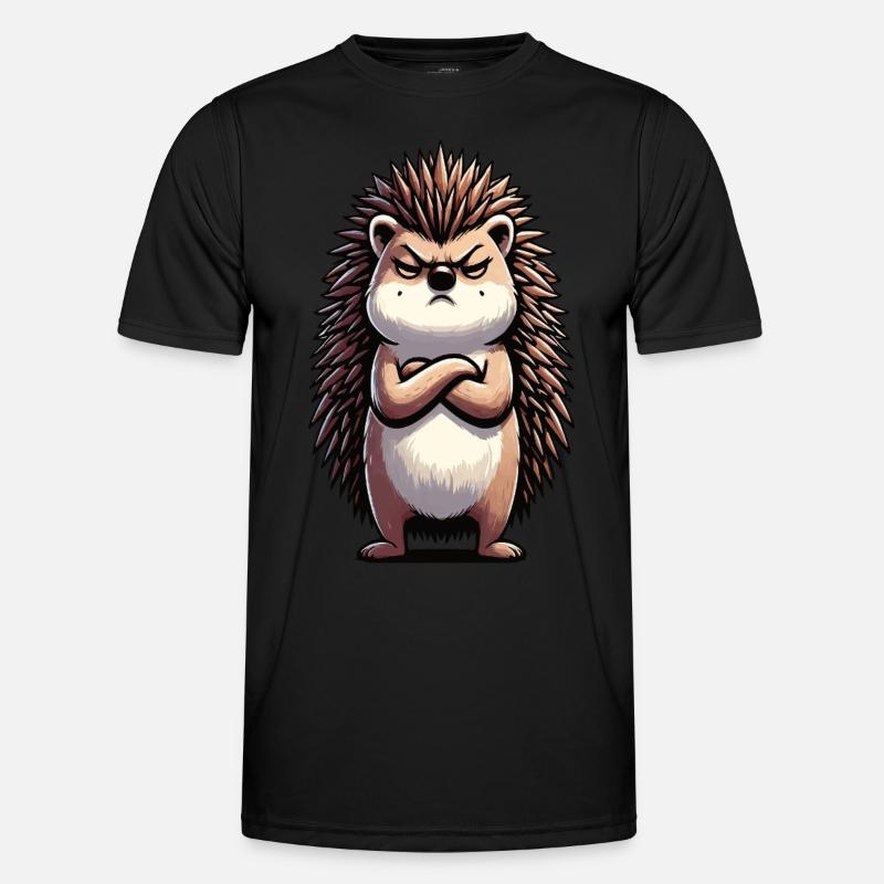Igel Igelliebhaber Igelbesitzer Igelhalter Stachel Männer Funktions-T-Shirt