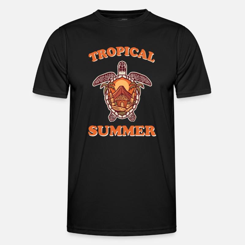 Tropical Summer Design for all holidaymakers Men's Functional T-Shirt