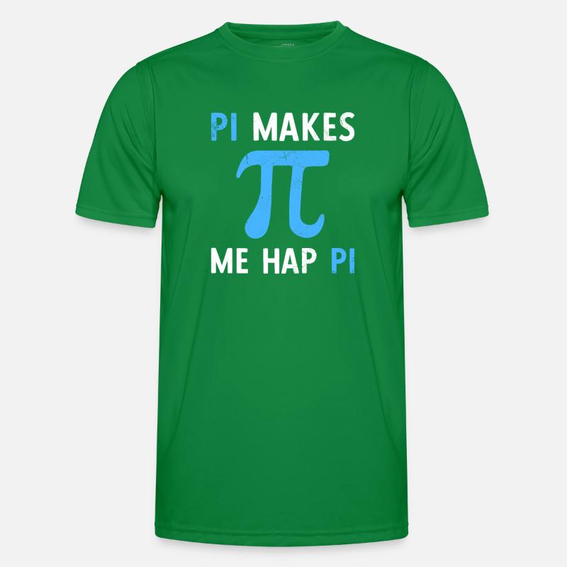 Math Pi me rend Hap Pi T-shirt sport Homme