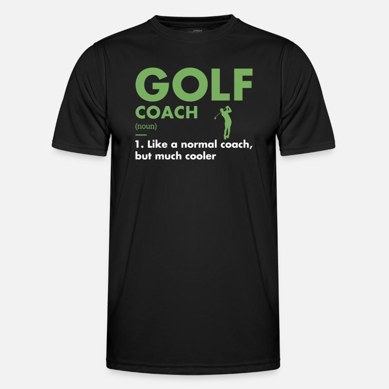 Sport Coach Definition Golf Men's Functional T-Shirt