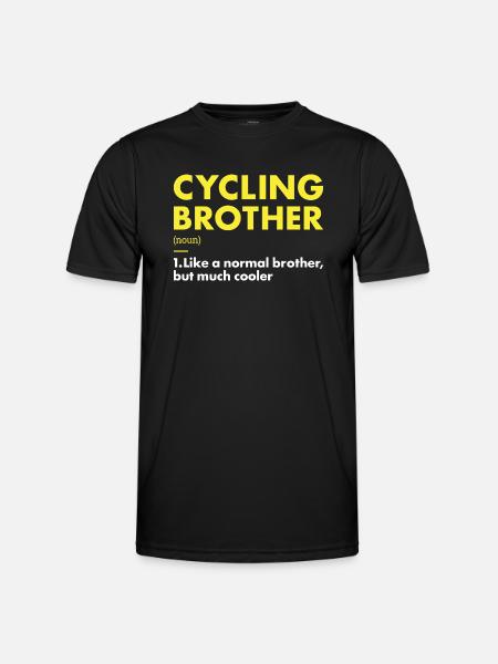 Sport Frère Cyclisme - T-shirt sport Homme - noir