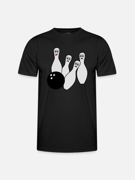 Bowling (super cheap!) - Men's Functional T-Shirt - black