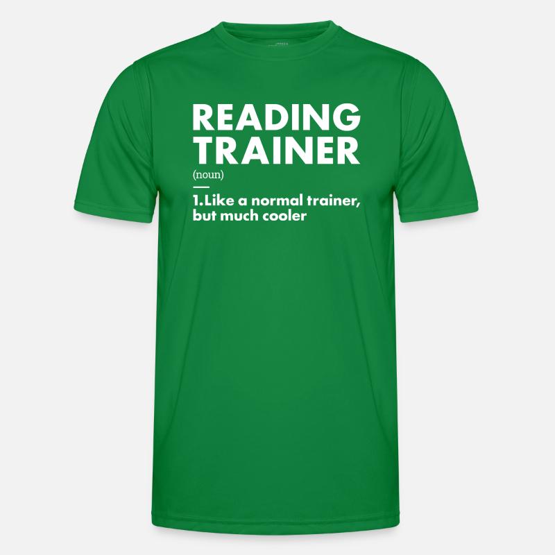 Reader Trainer Definition Reading Men's Functional T-Shirt