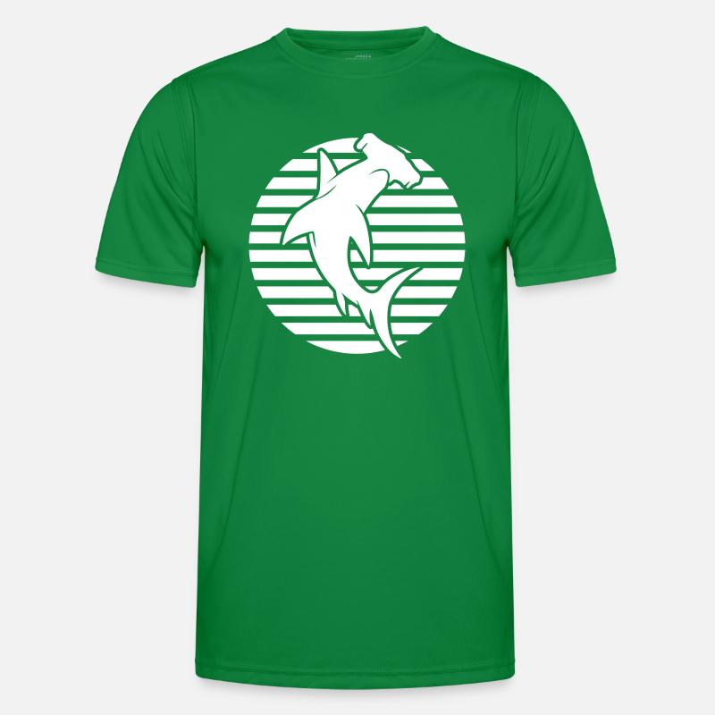 requin-marteau, plongée T-shirt sport Homme