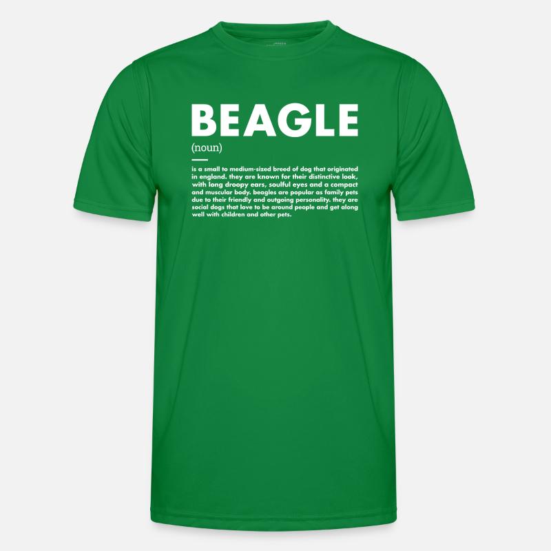 Beagle Definition Men's Functional T-Shirt