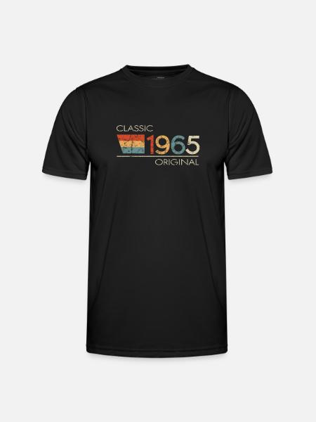 1965 Birthday Classic Original - Men's Functional T-Shirt - black