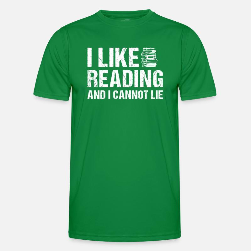 Reader I Like Reading Men's Functional T-Shirt