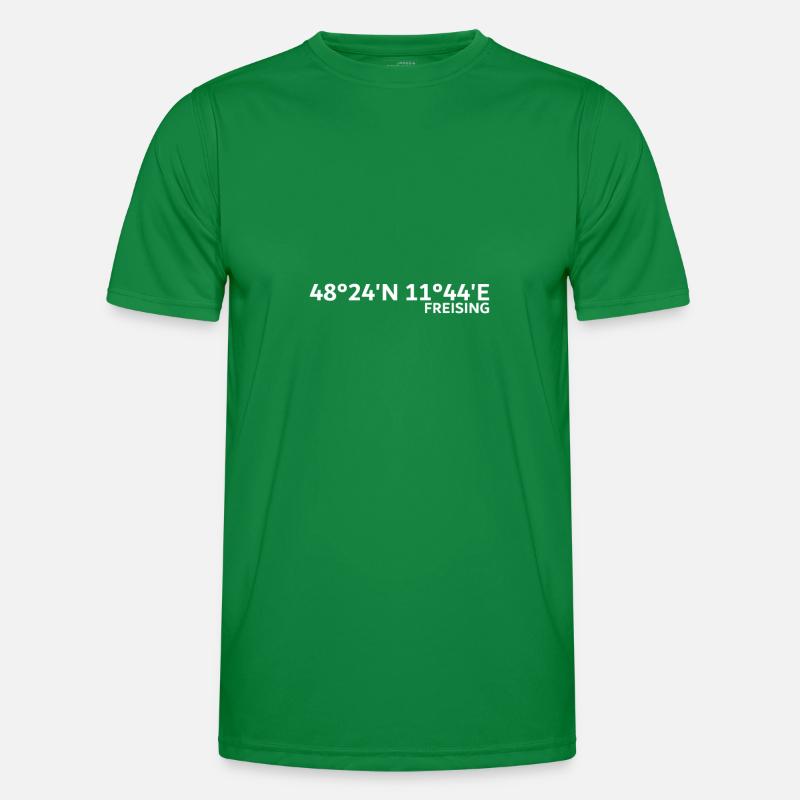 Freising Coordinates Men's Functional T-Shirt