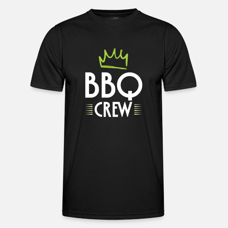 Bbq Crew - Men's Functional T-Shirt - black