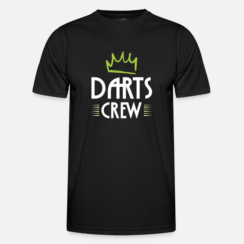 Darts Crew - Men's Functional T-Shirt - black