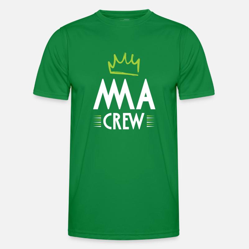 Mma Crew Männer Funktions-T-Shirt