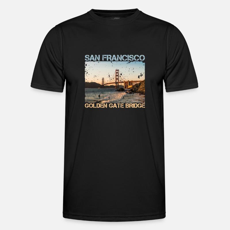 San Francisco Männer Funktions-T-Shirt
