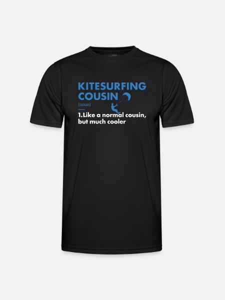 Sport Cousin Kitesurfing - Men's Functional T-Shirt - black