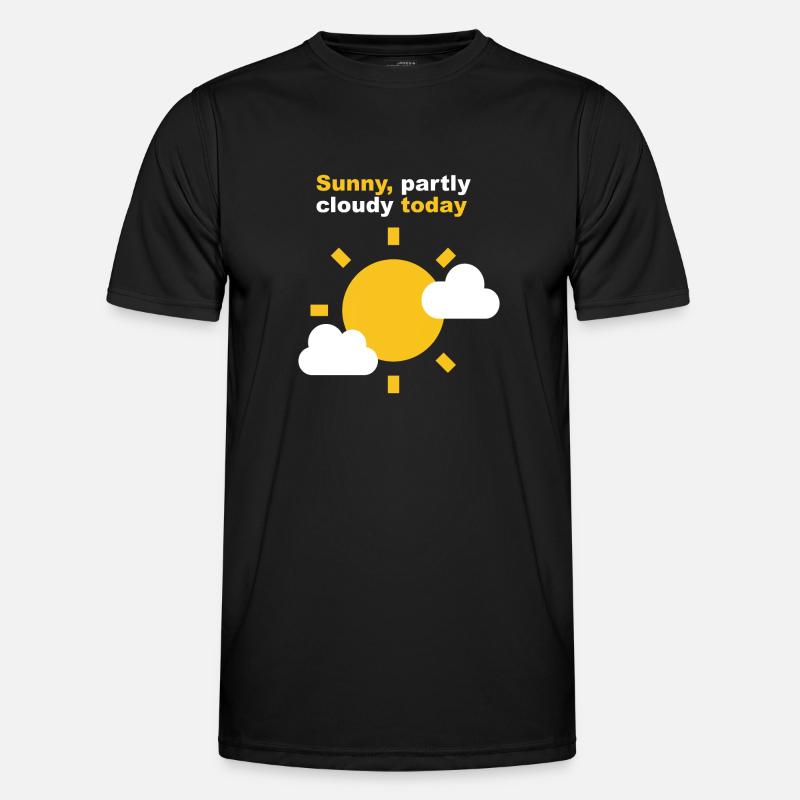 Sunny partly cloudy today Men's Functional T-Shirt