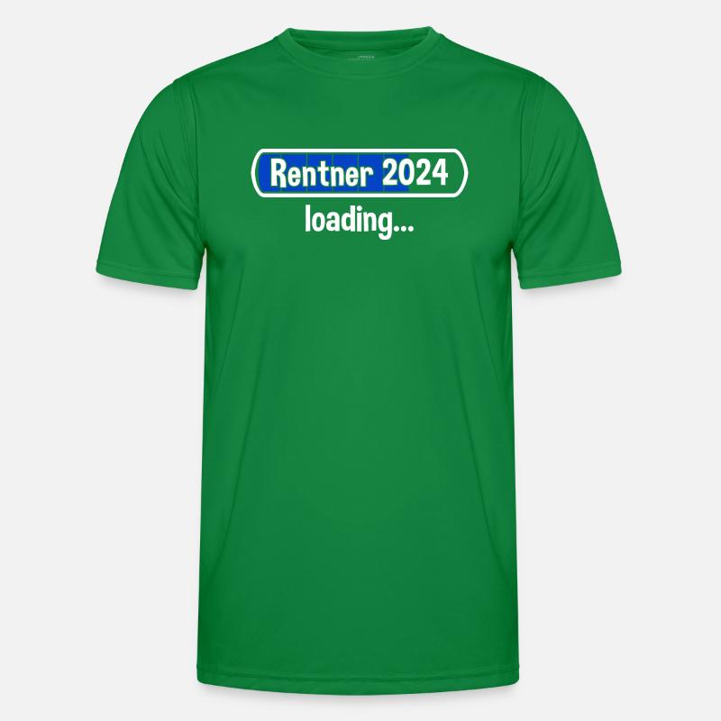 Rentner 2024 Loading... Rente 2024 Männer Funktions-T-Shirt