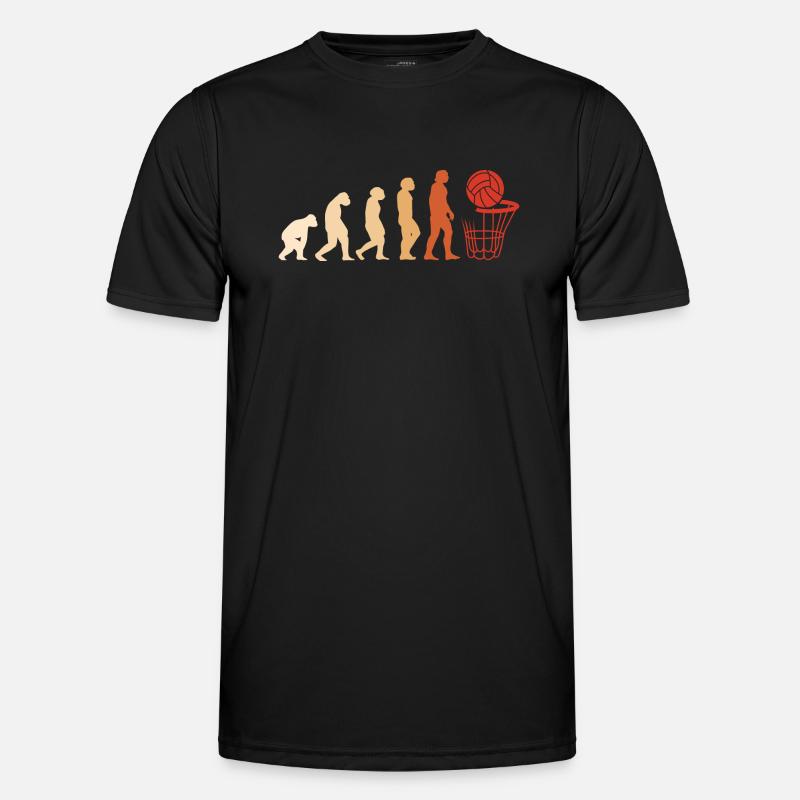 Sport Evolution Netball - Men's Functional T-Shirt - black