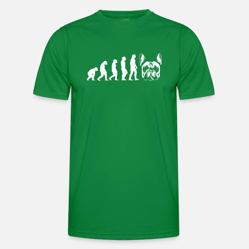Evolution Bouledogue Français T-shirt sport Homme
