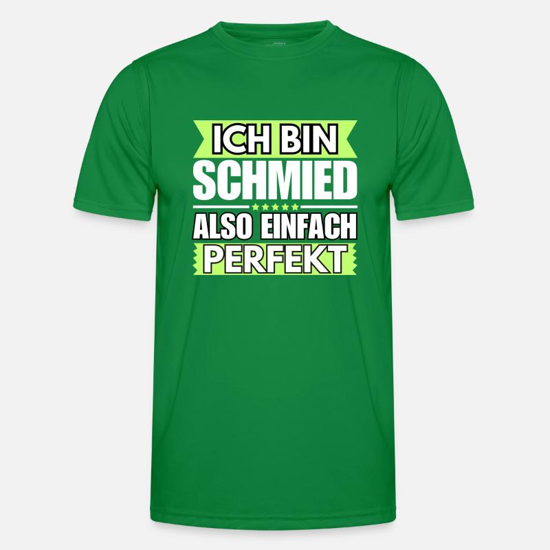 Einfach ein Perfekter Schmied Männer Funktions-T-Shirt
