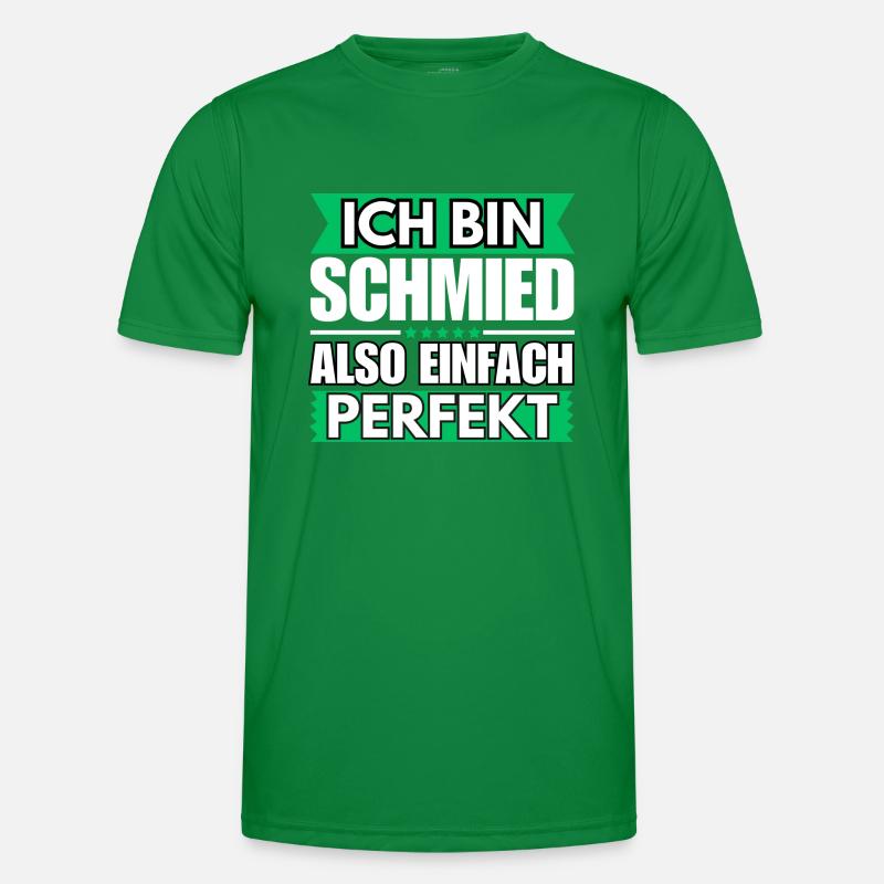 Einfach ein Perfekter Schmied Männer Funktions-T-Shirt