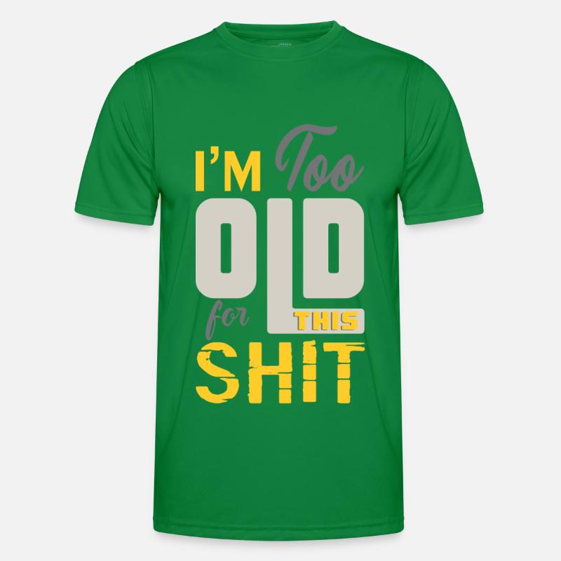 Old Men's Functional T-Shirt