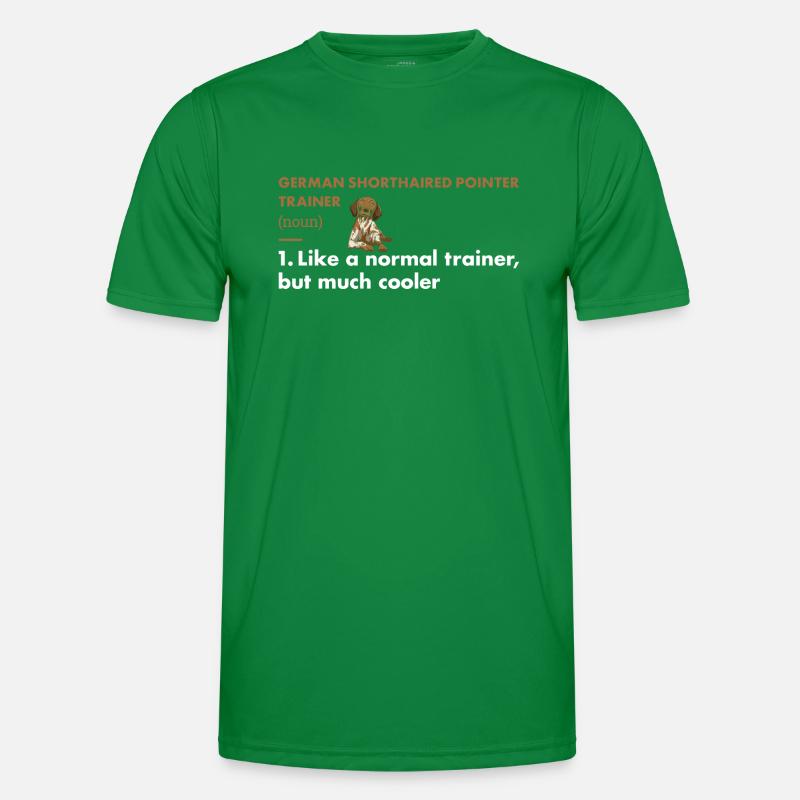 German Shorthaired Pointer Trainer Definiton Männer Funktions-T-Shirt
