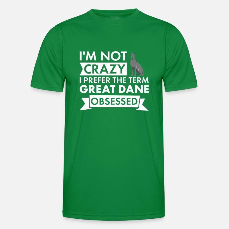 I Prefer Term Great Dane Obsessed Men's Functional T-Shirt