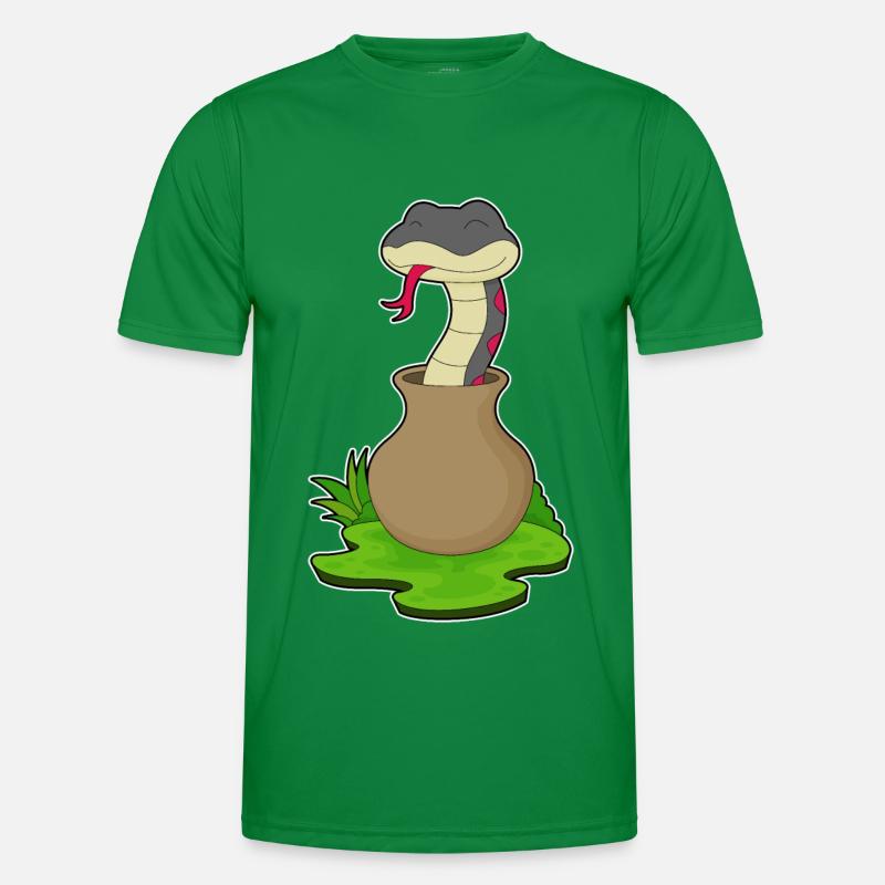 Vase Serpent T-shirt sport Homme