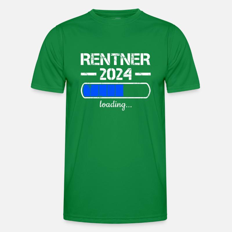 Rentner 2024 Loading... Rente 2024 Männer Funktions-T-Shirt