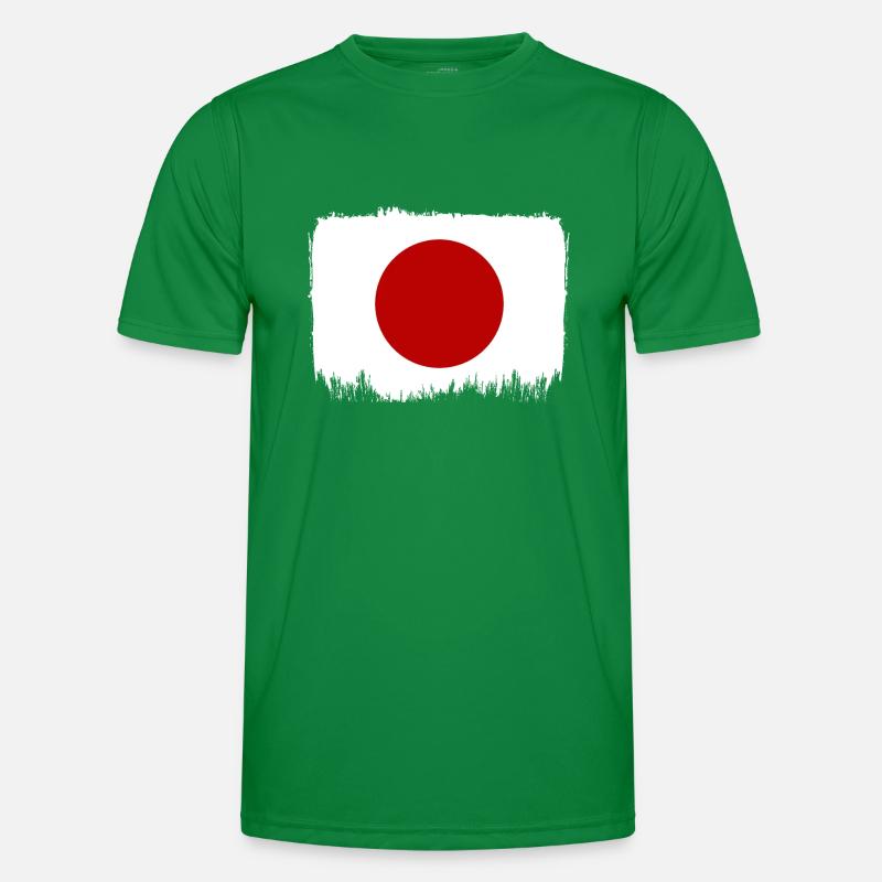 Drapeau du Japon utilisé Look Nihon drapeau japonais T-shirt sport Homme