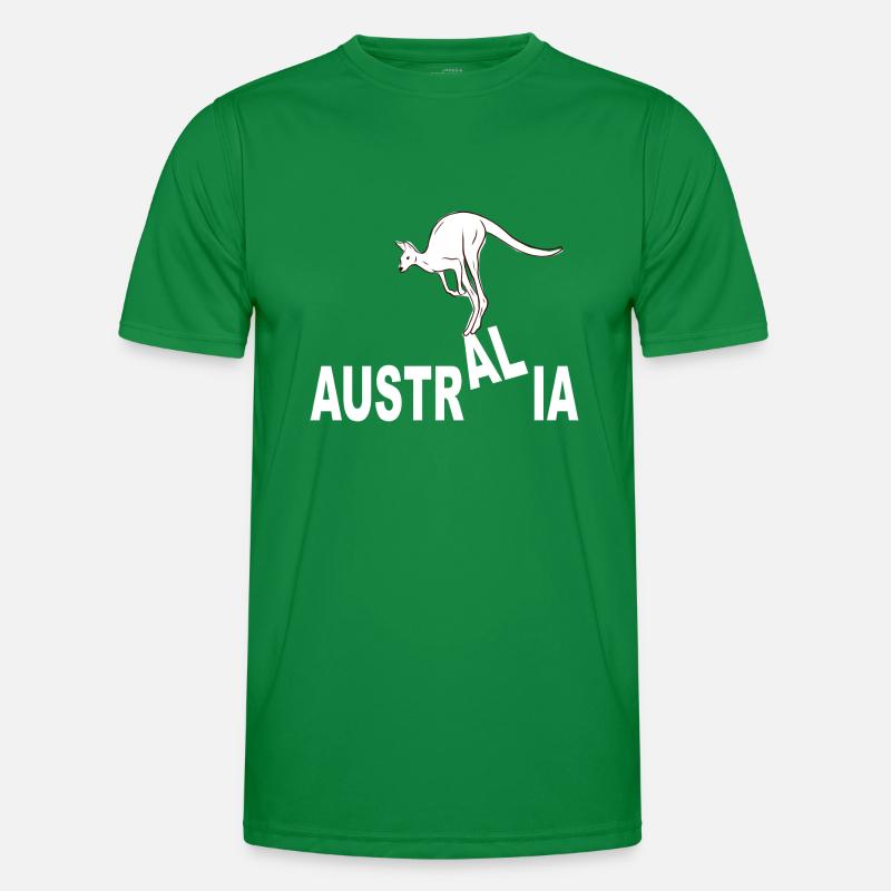 AUSTRALIA KANGAROO Männer Funktions-T-Shirt