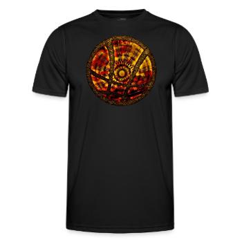 Magical symbol - Sanctum Sanctorum, sorcery, comic - Men's Functional T-Shirt - black - Front - AI Model Male 178 dark (178cm)
