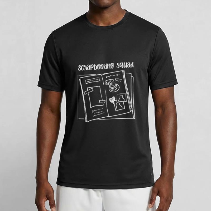 Scrapbooking Squad Hobby Designer Creative Work Men's Functional T-Shirt