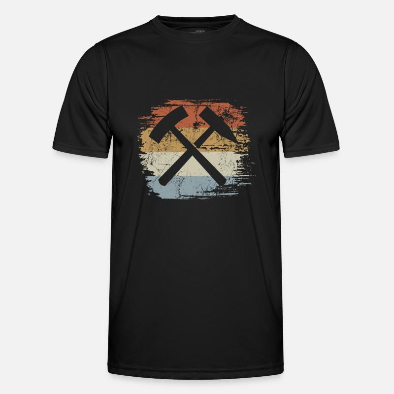 Exploitation minière - Glück auf - Puits - Mine de charbon T-shirt sport Homme