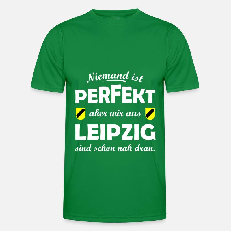 Leipzig Perfekt Männer Funktions-T-Shirt