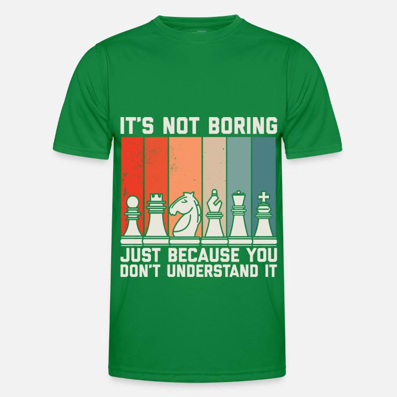 Schach Männer Funktions-T-Shirt