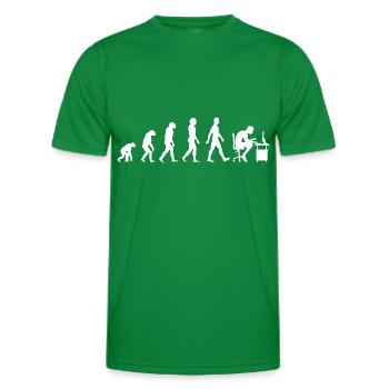 Evolution Gaming Zocker Gamer Nerd - Männer Funktions-T-Shirt - Kelly Green - Vorne - AI Model Male 178 dark (178cm)